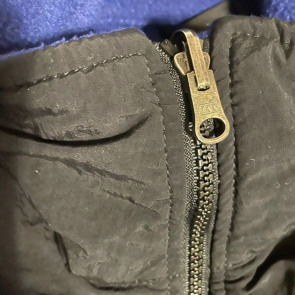 The North Face Black and Blue Vest